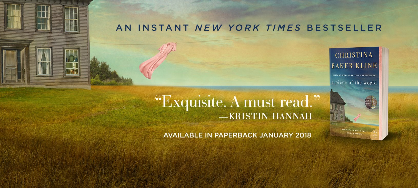 Book Review: A Piece of the World by Christina Baker Kline