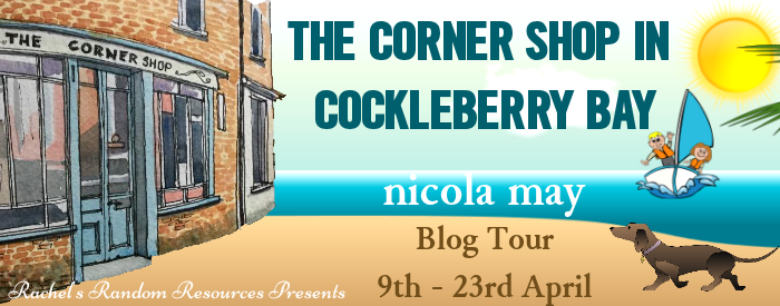 Book Review, Giveaway: The Corner Shop in Cockleberry Bay  by Nicola May