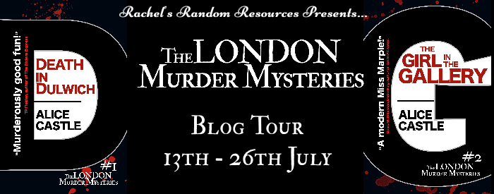 Book Review, Giveaway: The Girl in the Gallery – The London Murder Mysteries #2 by Alice Castle