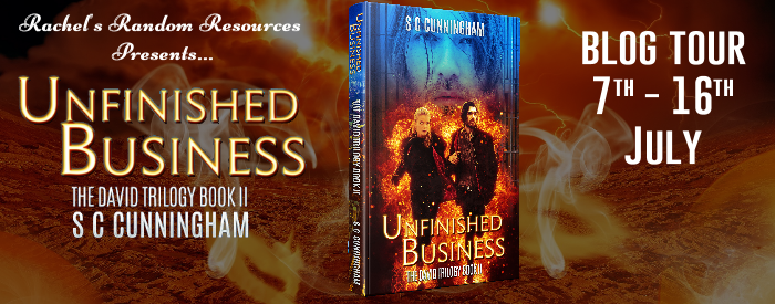 Book Review, Giveaway: Unfinished Business (The David Trilogy #2) by S.C. Cunningham