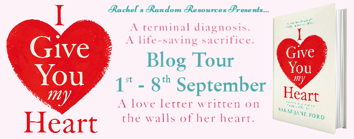 Book Review, Giveaway: I Give You My Heart by SarahJane Ford
