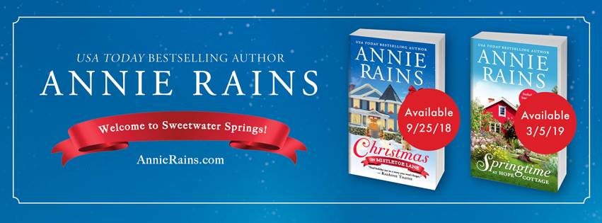 Book Review: Christmas on Mistletoe Lane (Sweetwater Springs #1)  by Annie Rains