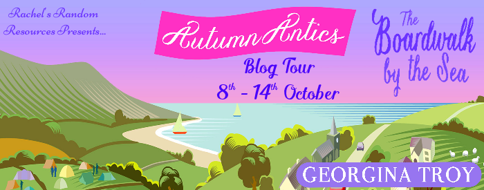 Book Review, Giveaway: Autumn Antics (The Boardwalk by the Sea Book 2) by Georgina Troy