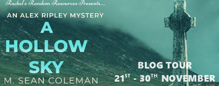 Book Review, Giveaway: A Hollow Sky (An Alex Ripley Mystery #2) by M. Sean Coleman