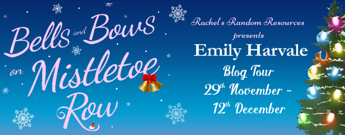 Book Review: Bells and Bows on Mistletoe Row by Emily Harvale