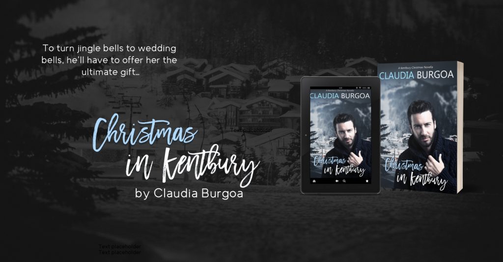 Spotlight, Giveaway: Christmas in Kentbury by Claudia Burgoa