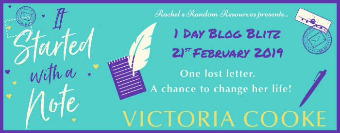 Book Review, Giveaway: It Started With A Note by Victoria Cooke