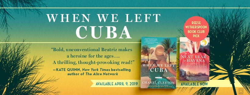 Book Review, Giveaway: When We Left Cuba by Chanel Cleeton