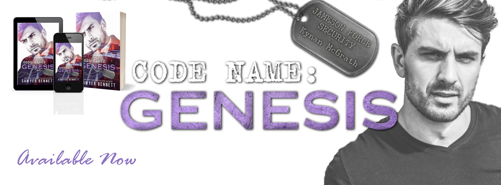 Book Review: Code Name – Genesis (Jameson Force Security #1) by Sawyer Bennett