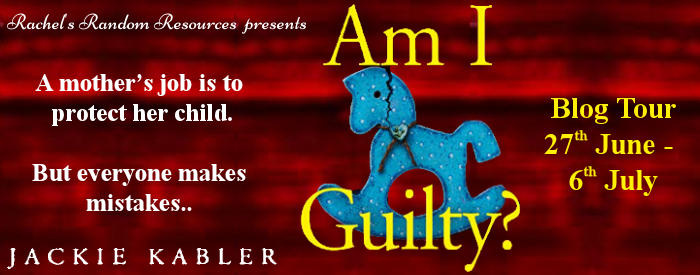 Book Review, Giveaway: Am I Guilty? by Jackie Kabler