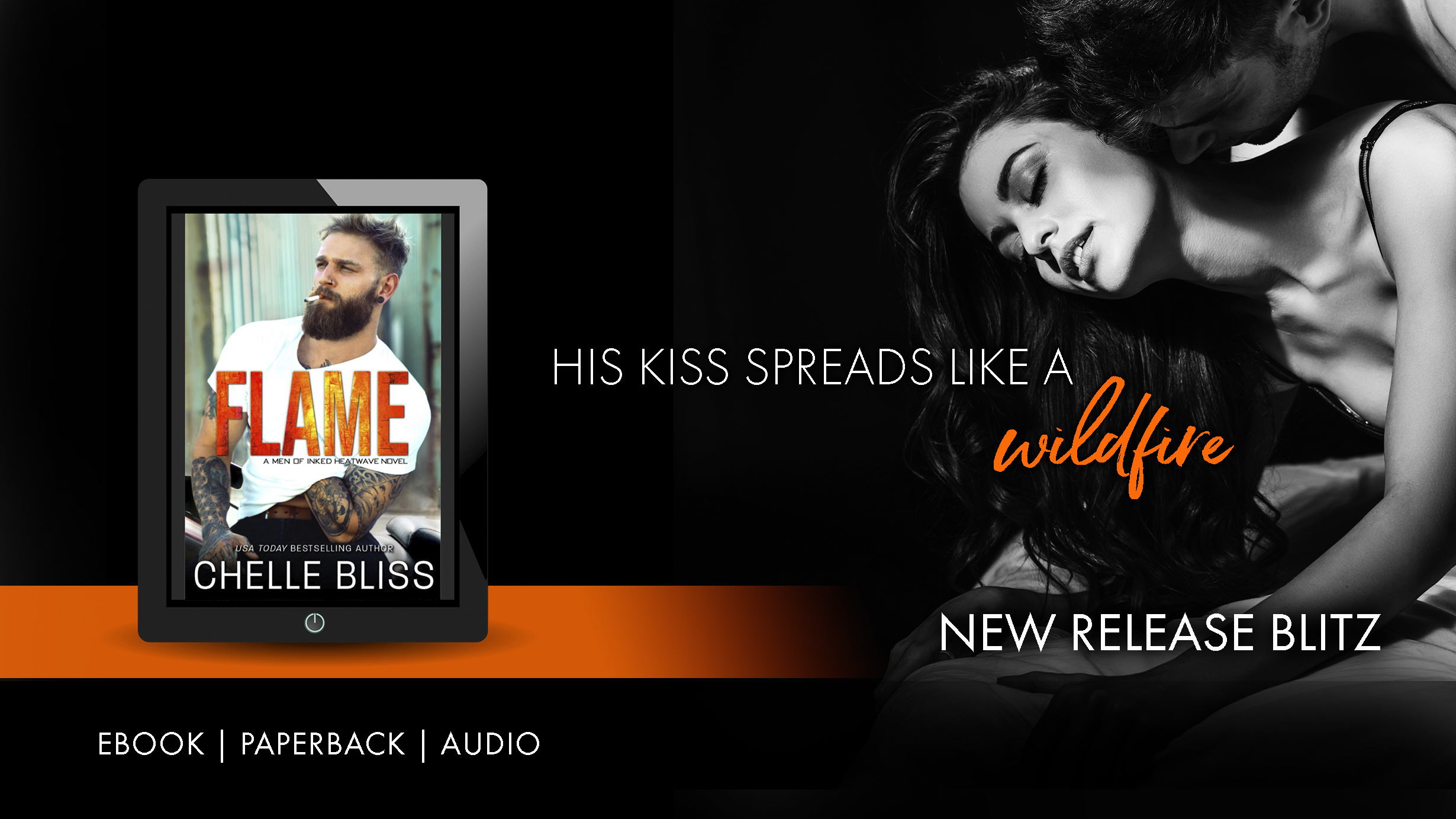 Book Review: Flame (Men of Inked – Heatwave #1) by Chelle Bliss