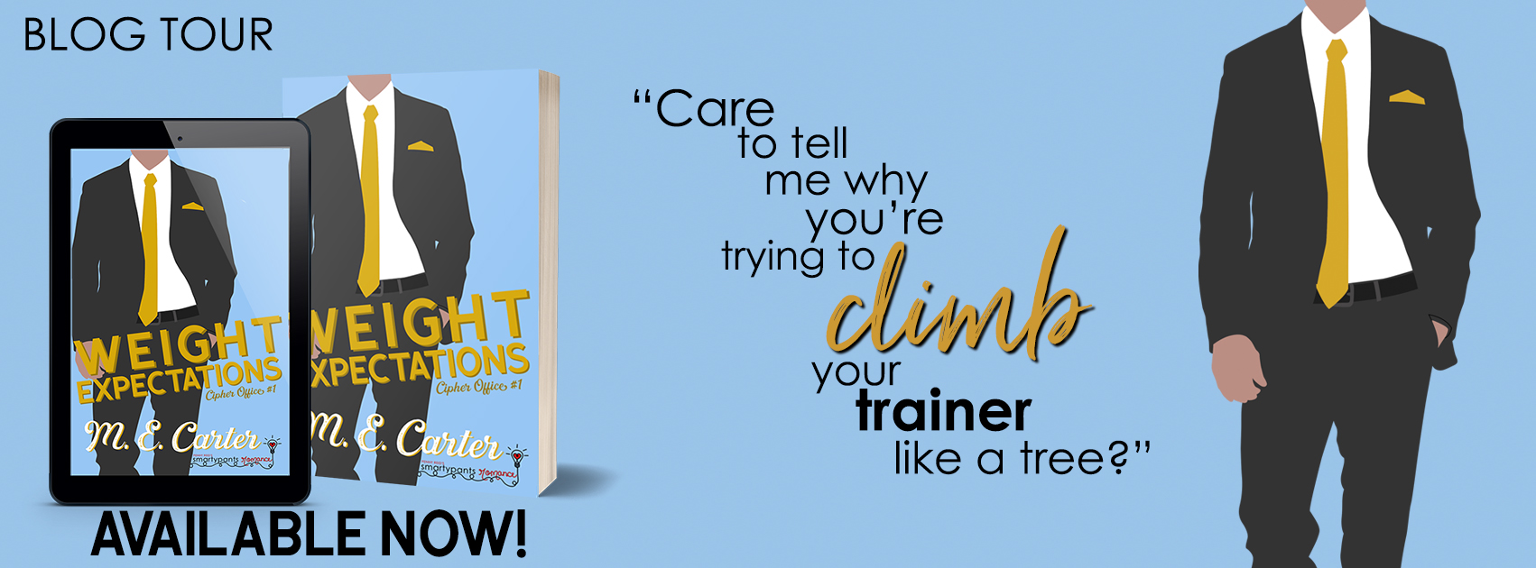 Book Review: Weight Expectations (Cipher Office #1) by M.E. Carter