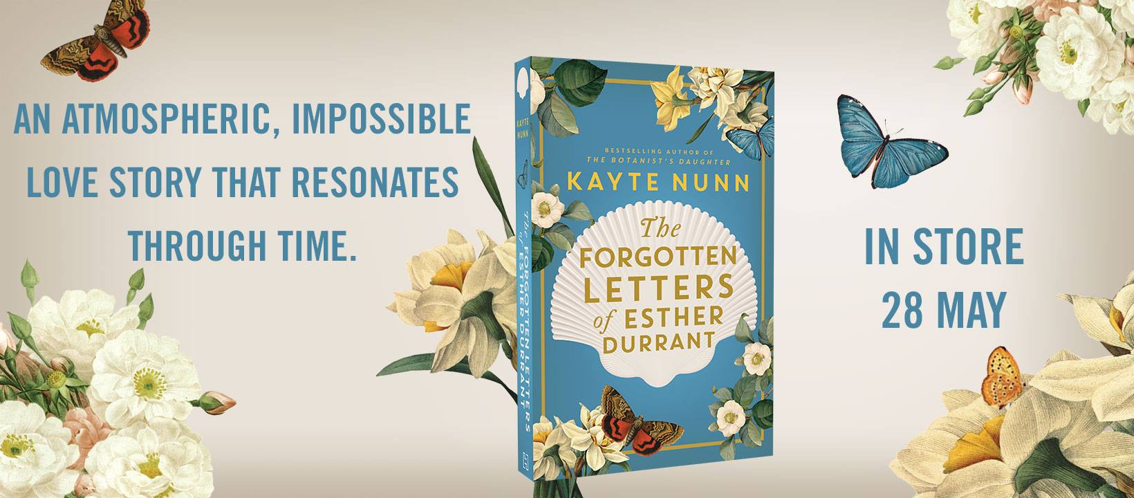 Book Review: The Forgotten Letters of Esther Durrant by Kayte Nunn