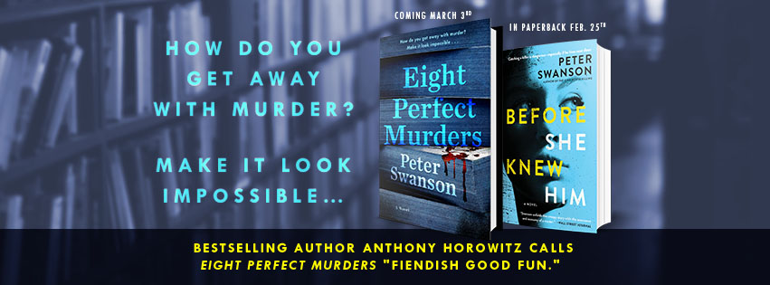 Book Review: Eight Perfect Murders by Peter Swanson