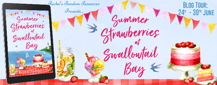 Book Review: Summer Strawberries at Swallowtail Bay (Swallowtail Bay #2) by Katie Ginger