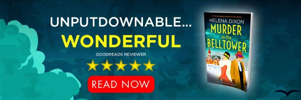 Book Review: Murder in the Bell Tower (Miss Underhay Mysteries #5) by Helena Dixon   @NellDixon  @Bookouture 