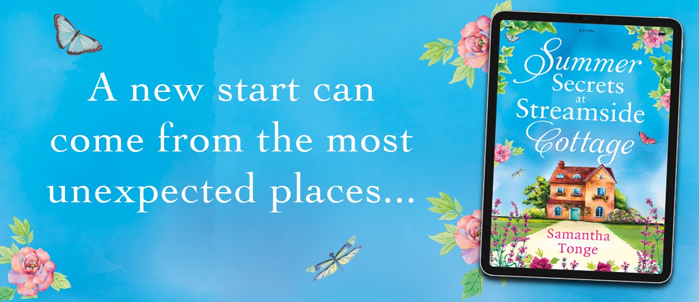 Book Review:  Summer Secrets at Streamside Cottage by Samantha Tonge  @SamTongeWriter  @Aria_Fiction