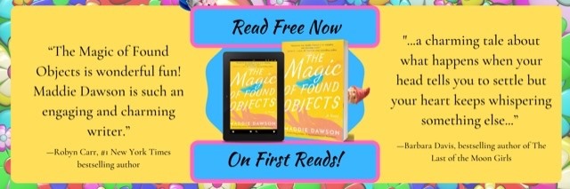 Book Review: The Magic of Found Objects by Maddie Dawson @maddiedawson1  @TLCBookTours