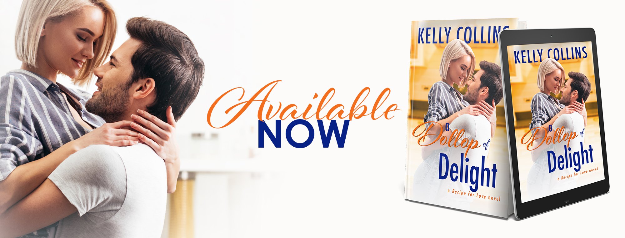 Book Review: A Dollop of Delight (A Recipe for Love Novel Book 5) by Kelly Collins  @kcollinsauthor