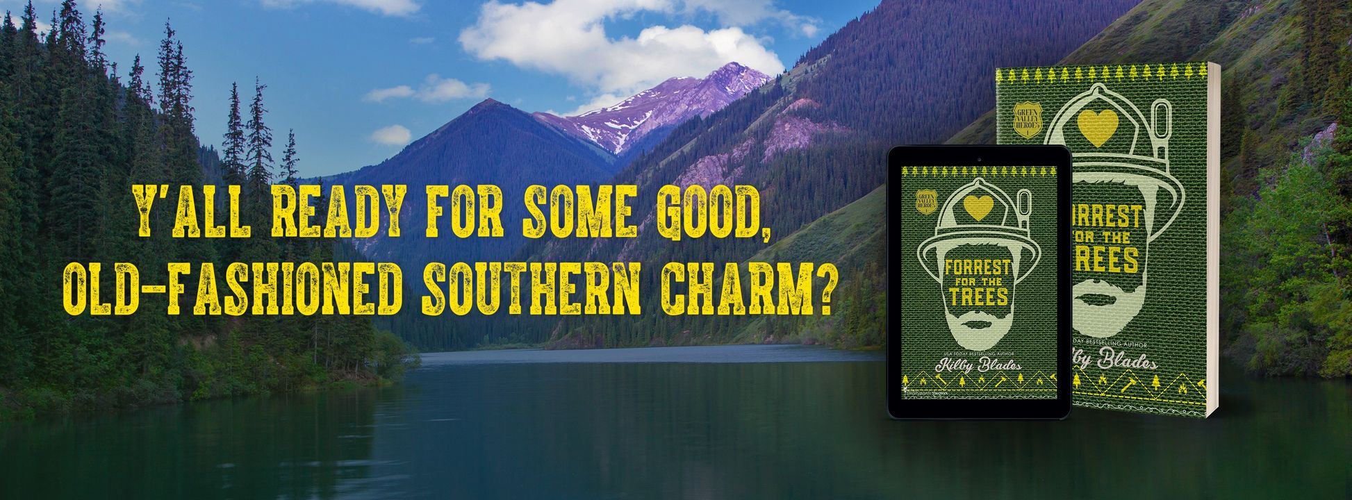 Book Review:  Forrest for the Trees (Green Valley Heroes, #1) by Kilby Blades  @KilbyBlades  @SmartyPantsRom