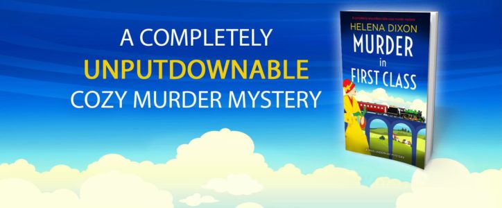 Book Review: Murder in First Class (Miss Underhay #8) by Helena Dixon @NellDixon  @Bookouture