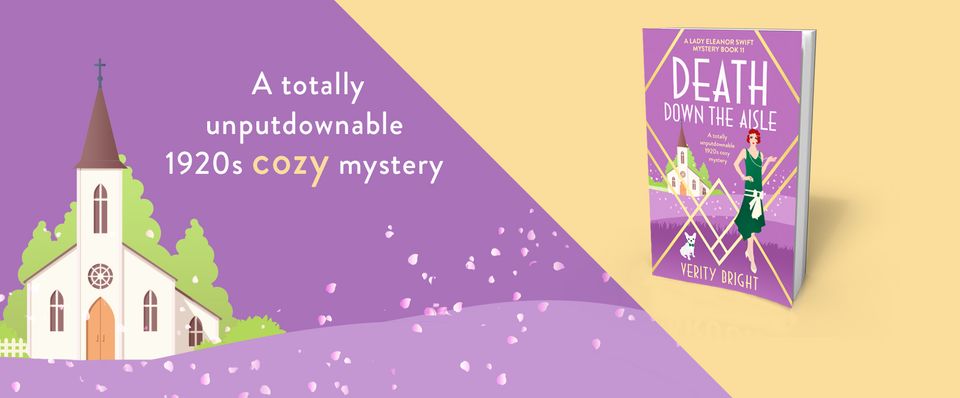 Book Review: Death Down the Aisle (A Lady Eleanor Swift Mystery Book 11) by Verity Bright  @BrightVerity  @Bookouture 
