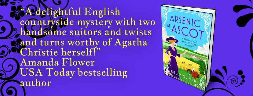 Book Review: Arsenic at Ascot Fiona Figg Mystery #7 by Kelly Oliver  @KellyOliverBook
