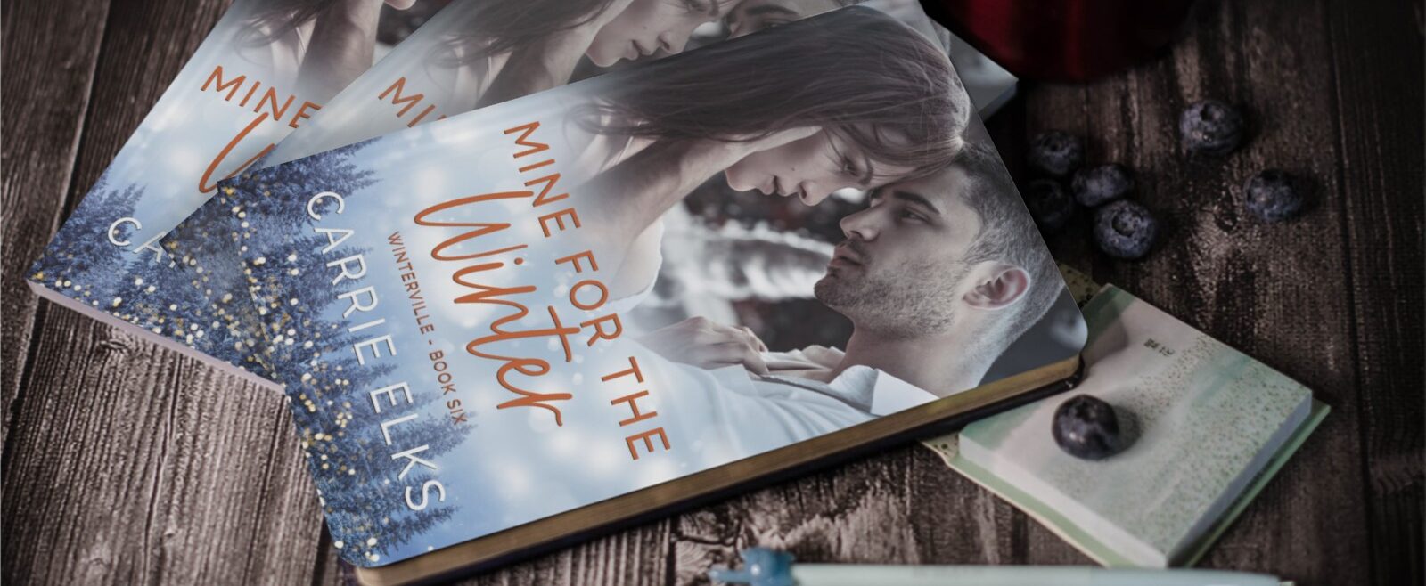 Book Review: Mine For The Winter  (Winterville #6)  by Carrie Elks   @CarrieElks