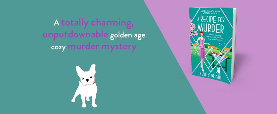 Book Review: A Recipe for Murder (A Lady Eleanor Swift Mystery #21) by Verity Bright  @BrightVerity  @Bookouture 